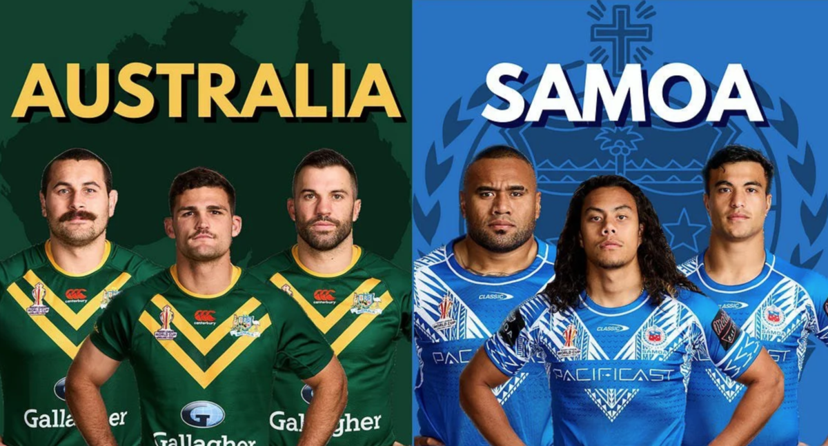 Samoa vs Australia Rugby League World Cup Highlights —